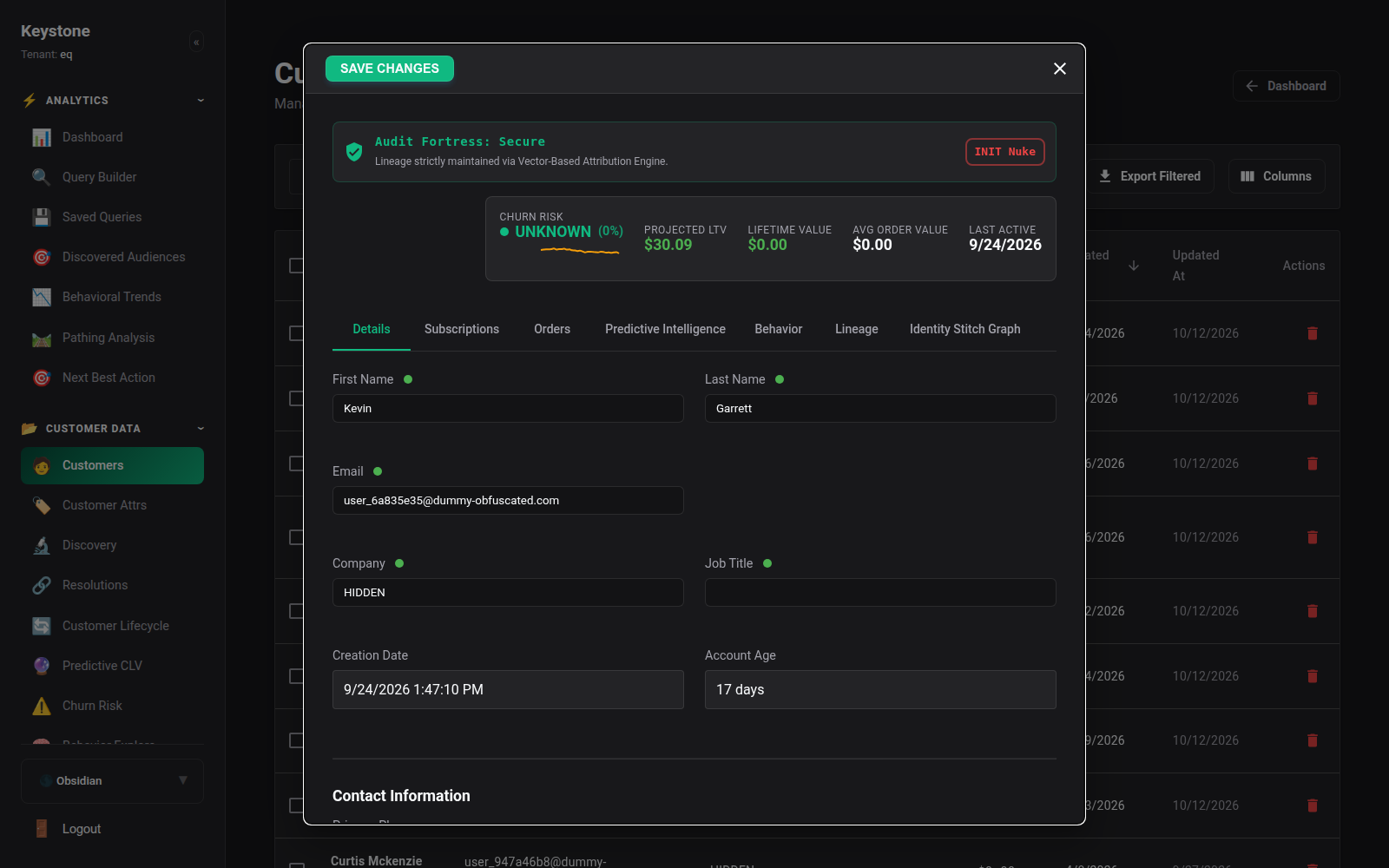 Customer 360 Overview