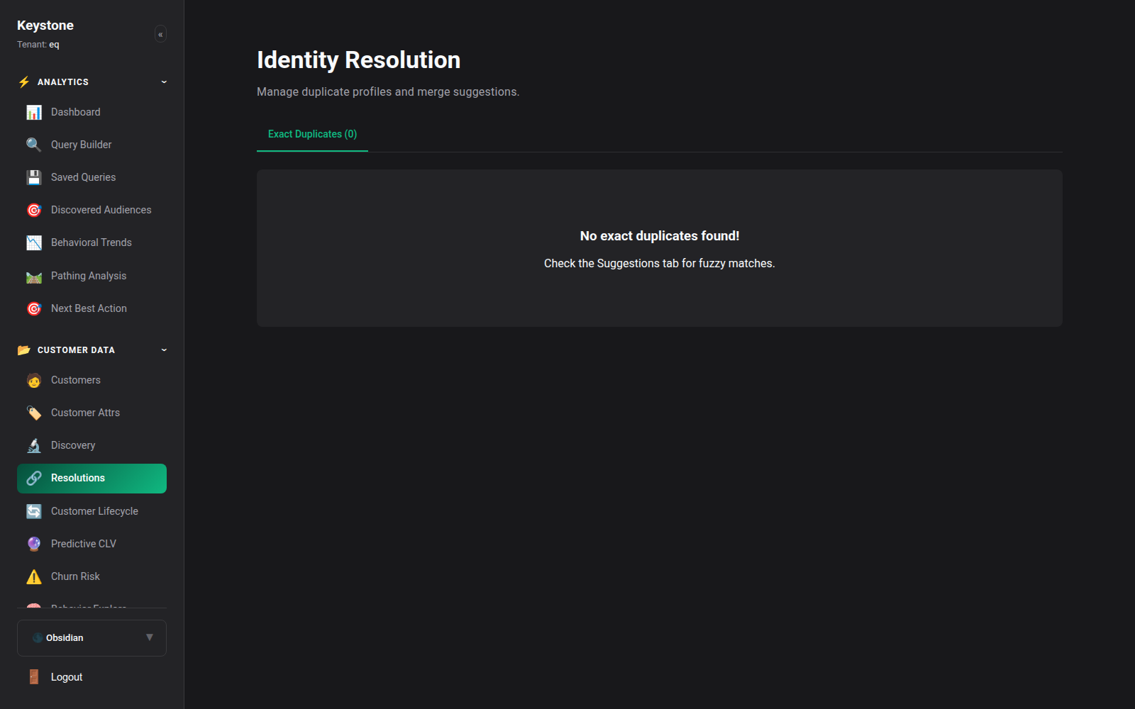 Data Resolutions & Merges
