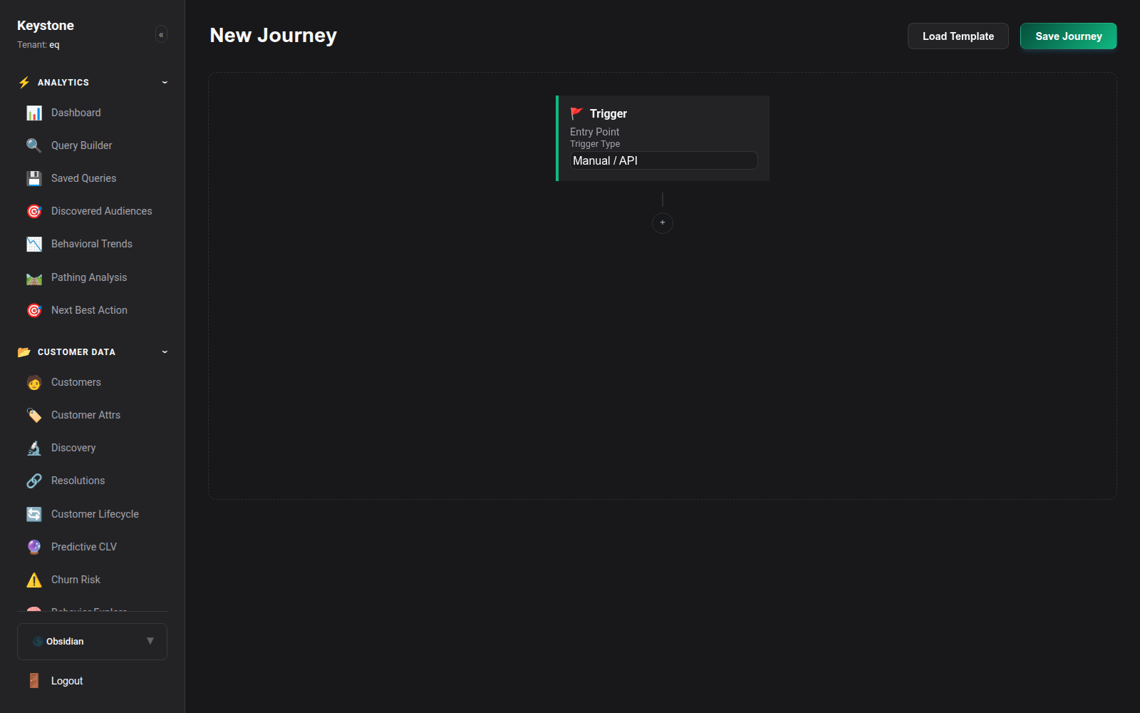 Visual Workflow Builder