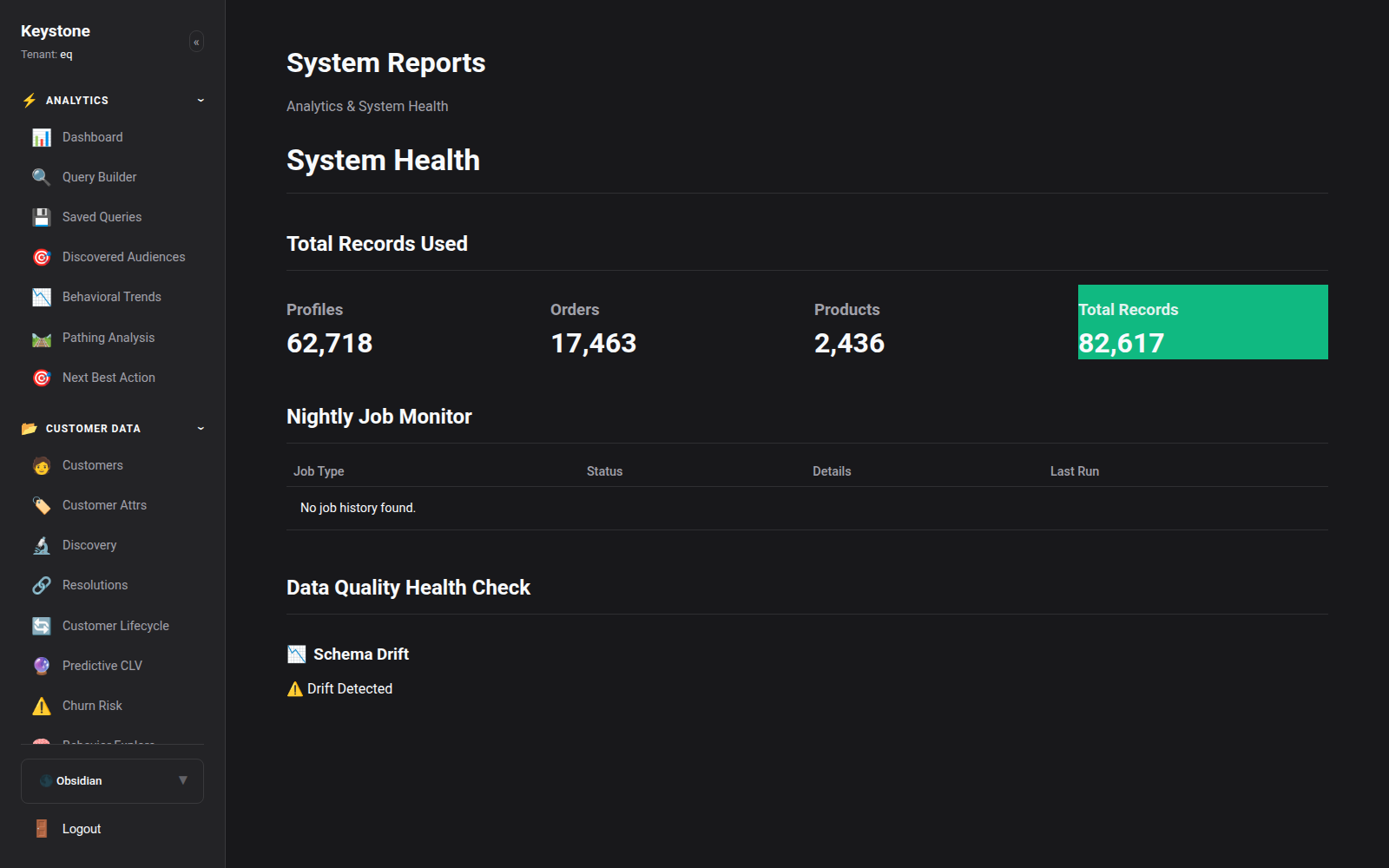 System Pulse & Telemetry