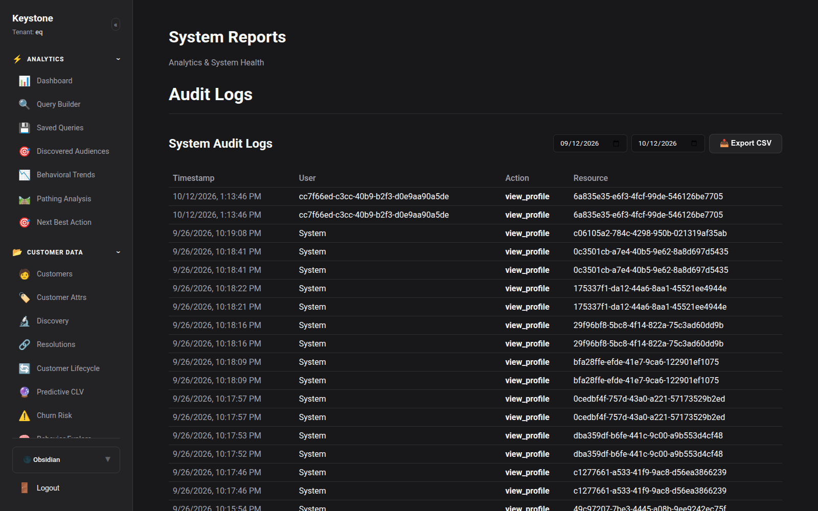 Audit Logs Ledger
