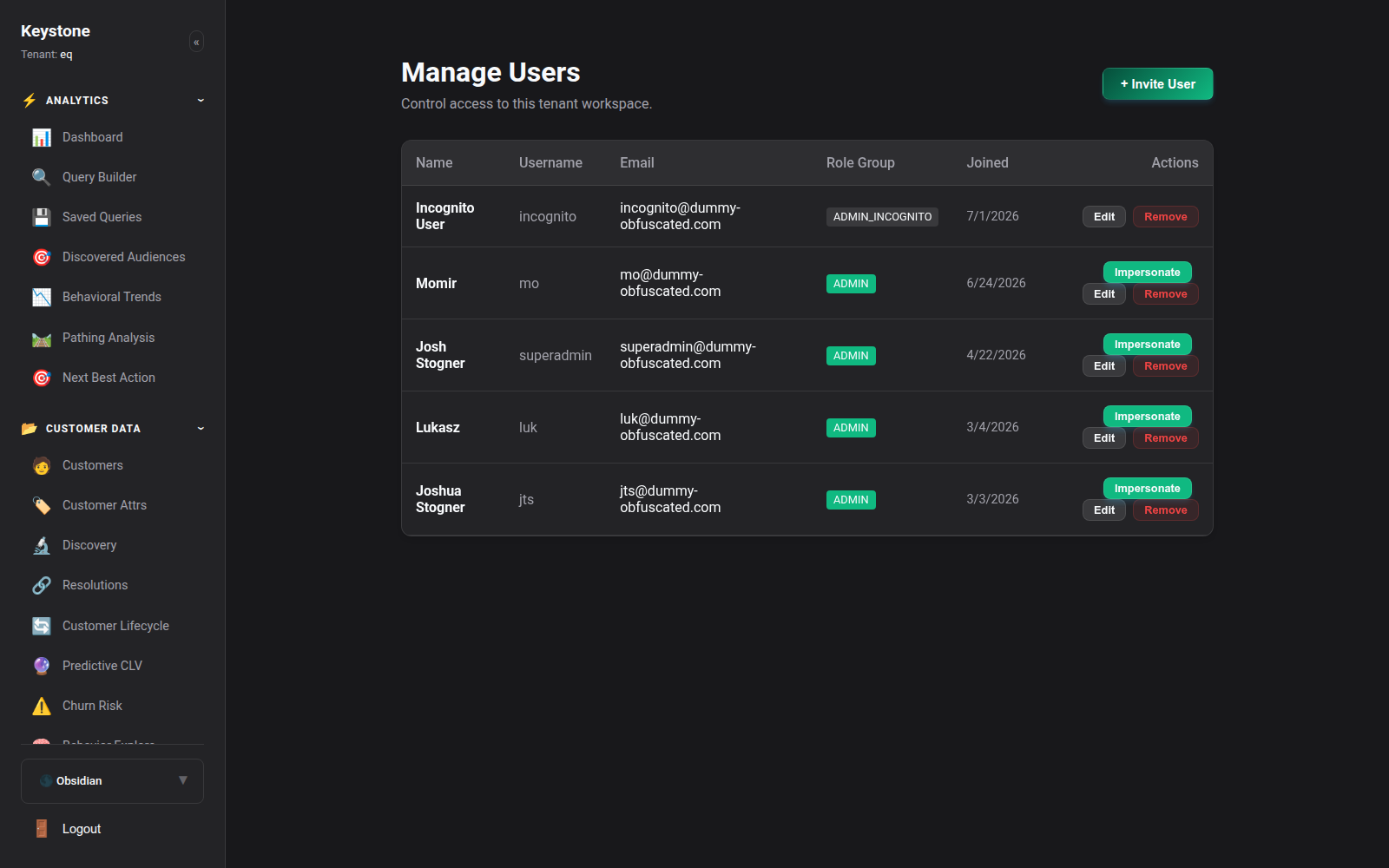 User Management & RBAC